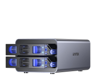 UNITEK Obudowa RAID SATA 2.5"/3.5" - 4 tryby, 40TB, 5Gb/s S1308B01-EU - 1291414 - zdjęcie 5